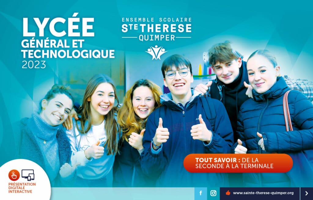 STE THERESE LYCEE DIGITAL 2023 VIGNETTE - Le lycée