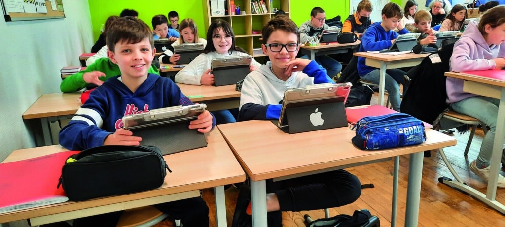 La classe de 6eme college Sainte Therese - La classe de sixième