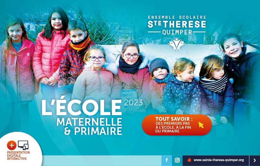 STE THERESE ECOLE DIGITAL 2023 COUV - L'école