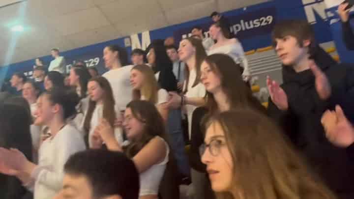 Le college Ste Therese avec les beliers de Kemper Hier soir 1 1208434474621180 - Le collège