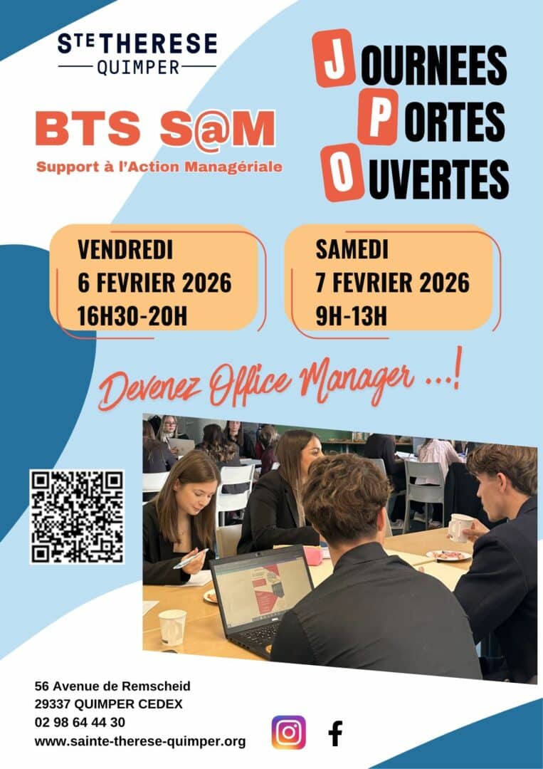 Affiche PO BTS 2026 2027 - Renseignements pratiques